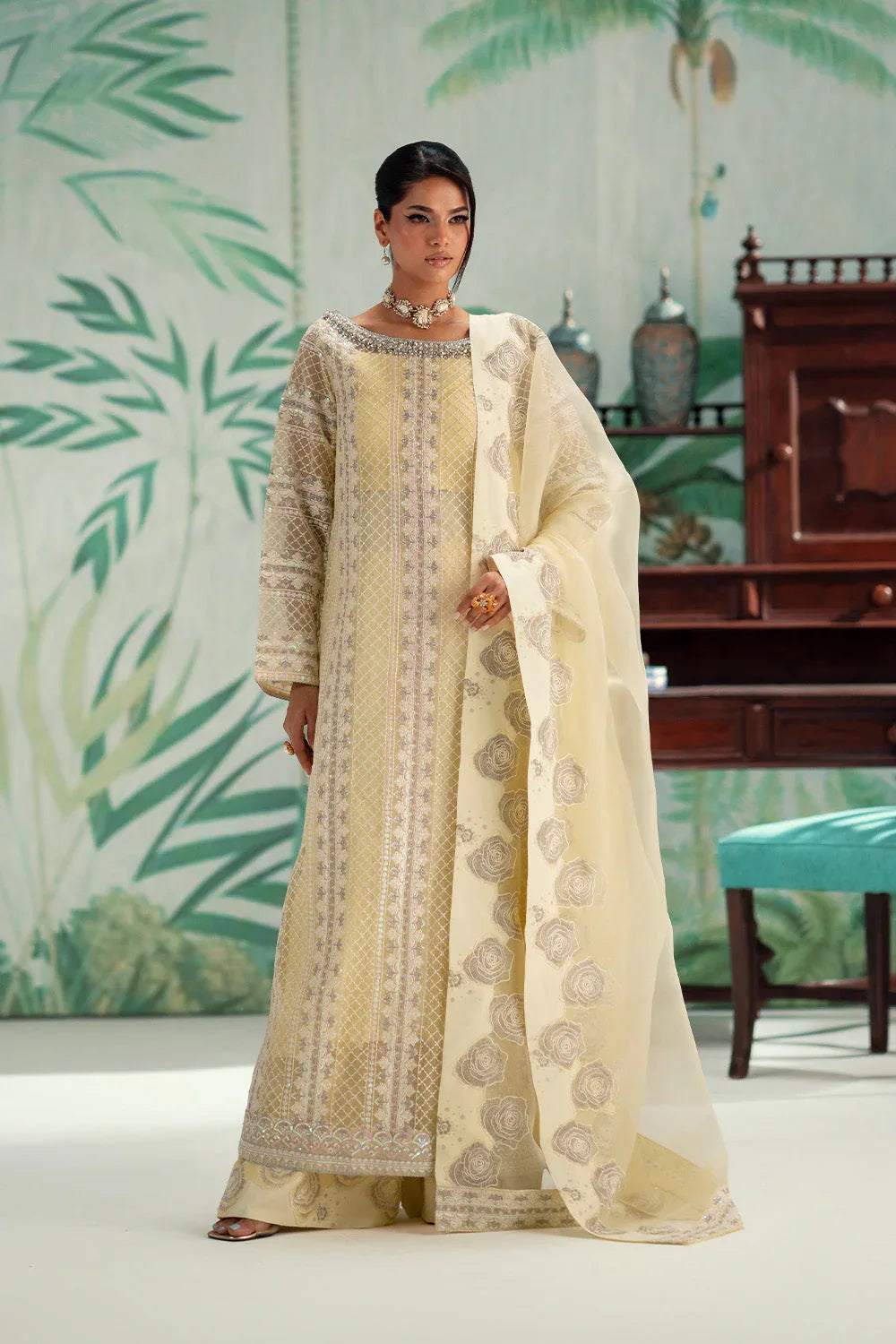 Maryum N Maria | Mushal Formals | YVONNE. - MSU5549 - Rang-e-Khaas