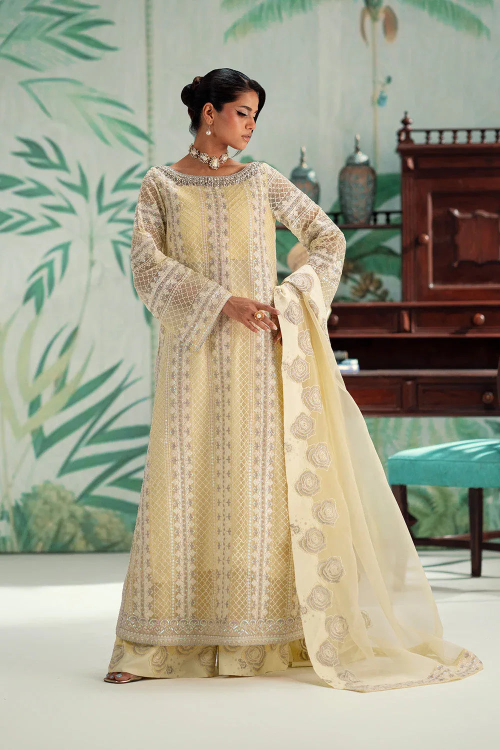 Maryum N Maria | Mushal Formals | YVONNE. - MSU5549 - Rang-e-Khaas