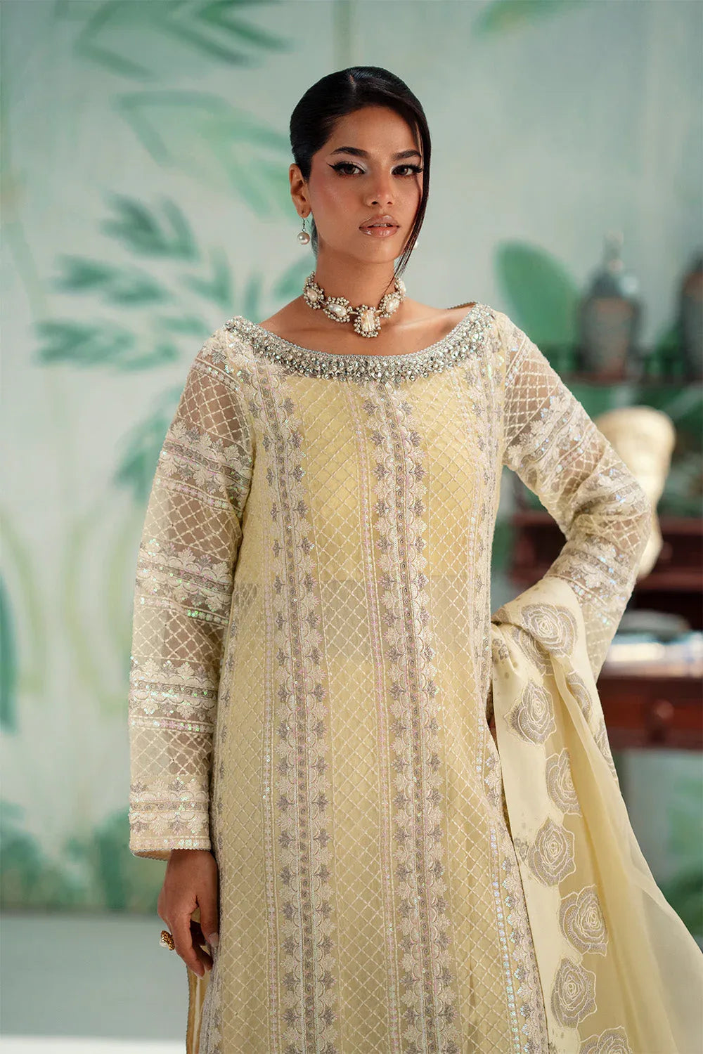 Maryum N Maria | Mushal Formals | YVONNE. - MSU5549 - Rang-e-Khaas