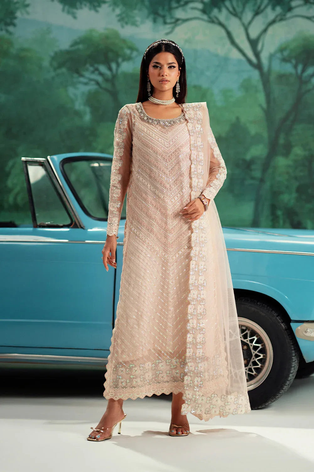 Maryum N Maria | Mushal Formals | CHARLÈNE - MSU5551 - Rang-e-Khaas