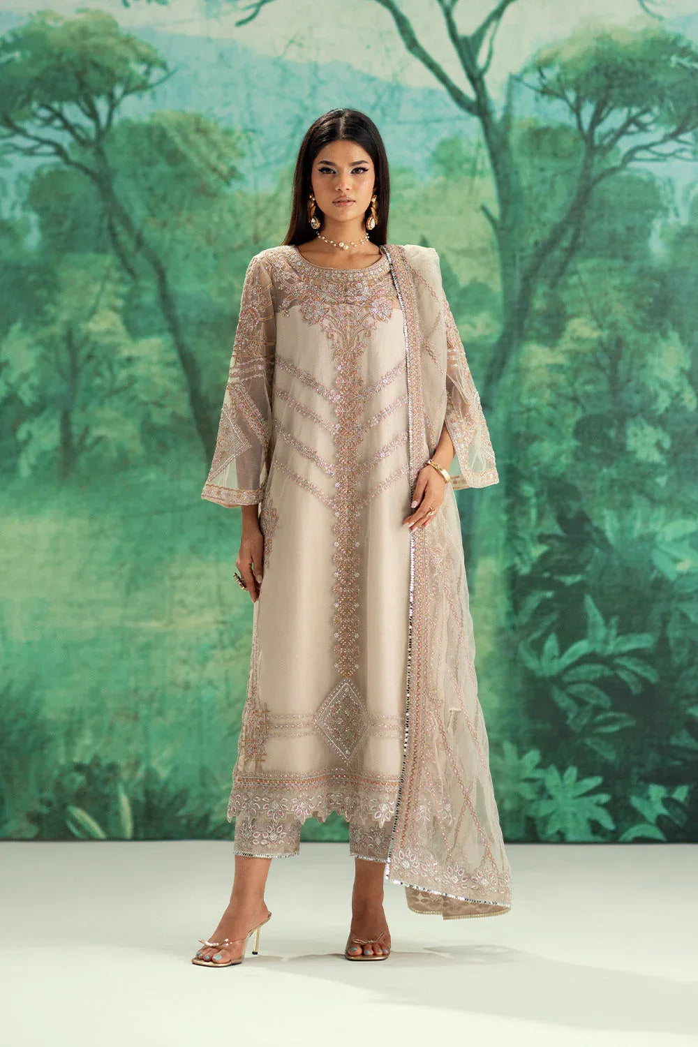 Maryum N Maria | Mushal Formals | GISÈLE - MSU5553 - Rang-e-Khaas