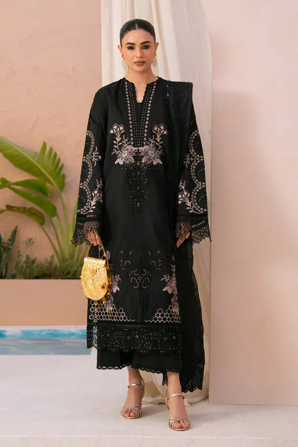 Marjjan | Amani Luxe | MSV-01 A (BLACK) - Rang-e-Khaas