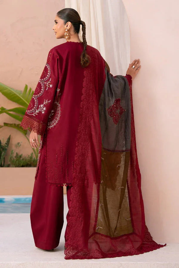 Marjjan | Amani Luxe | MSV-01 B (MAROON) - Rang-e-Khaas