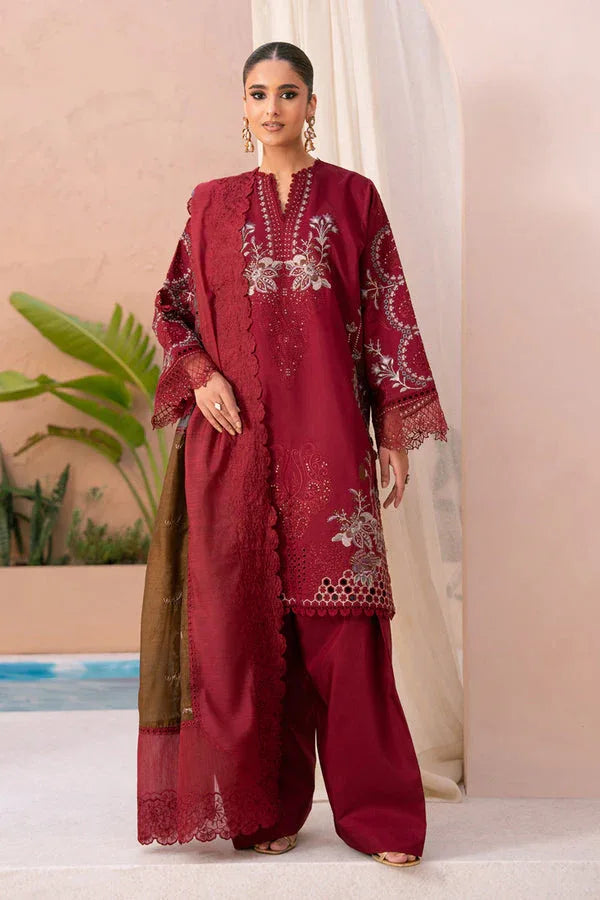 Marjjan | Amani Luxe | MSV-01 B (MAROON) - Rang-e-Khaas