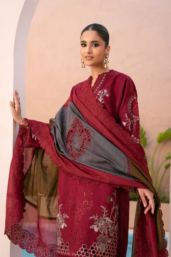 Marjjan | Amani Luxe | MSV-01 B (MAROON) - Rang-e-Khaas