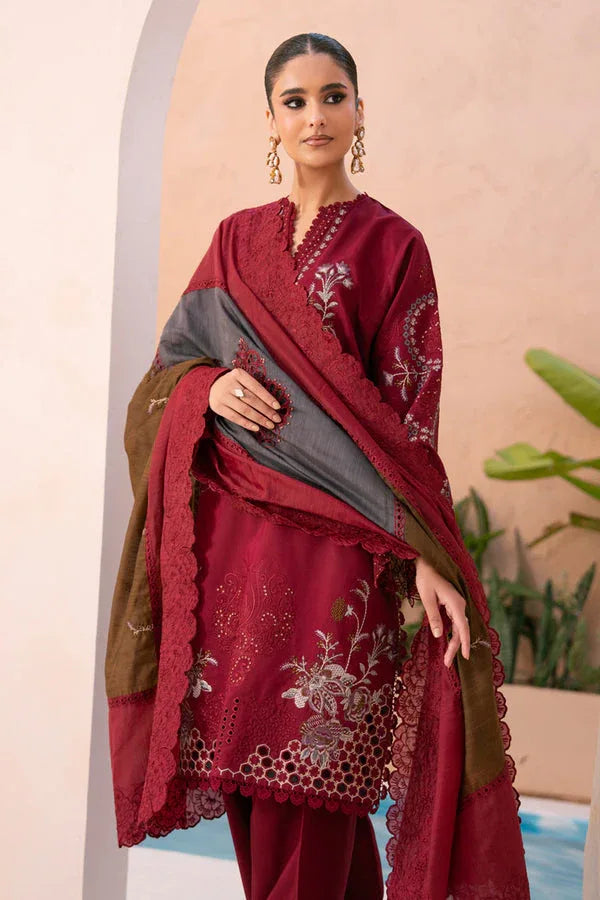 Marjjan | Amani Luxe | MSV-01 B (MAROON) - Rang-e-Khaas