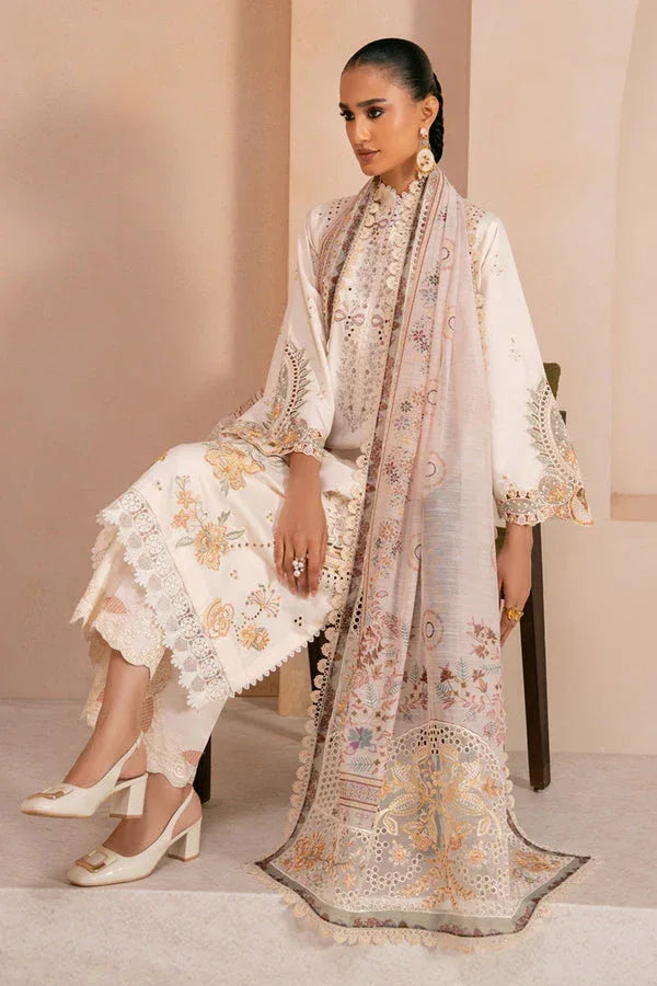 Marjjan | Amani Luxe | MSV-03 B (OFF WHITE) - Rang-e-Khaas