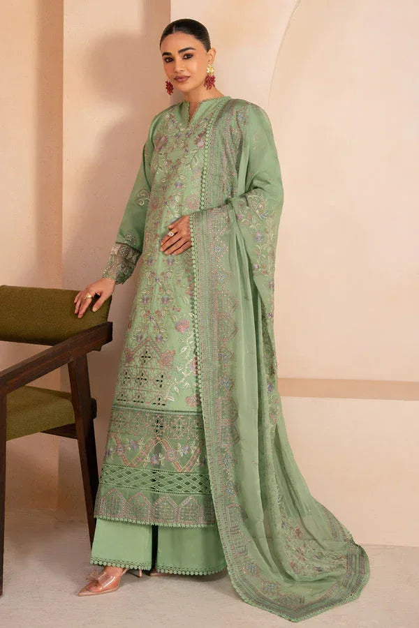 Marjjan | Amani Luxe | MSV-04 A (PISTACHIO) - Rang-e-Khaas