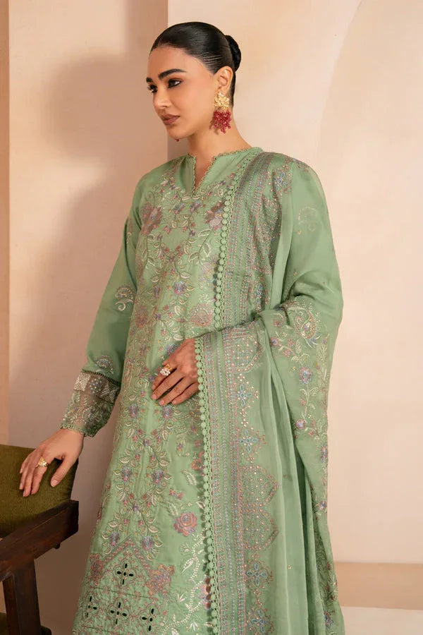 Marjjan | Amani Luxe | MSV-04 A (PISTACHIO) - Rang-e-Khaas
