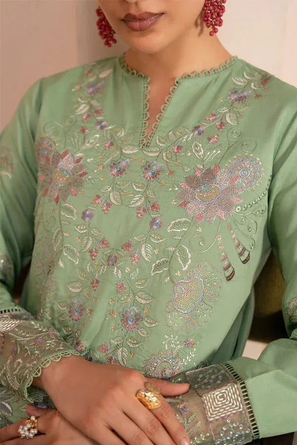 Marjjan | Amani Luxe | MSV-04 A (PISTACHIO) - Rang-e-Khaas