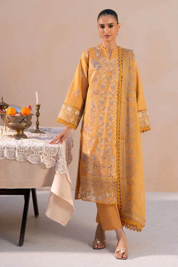 Marjjan | Amani Luxe | MSV-04 B (MUSTARD) - Rang-e-Khaas