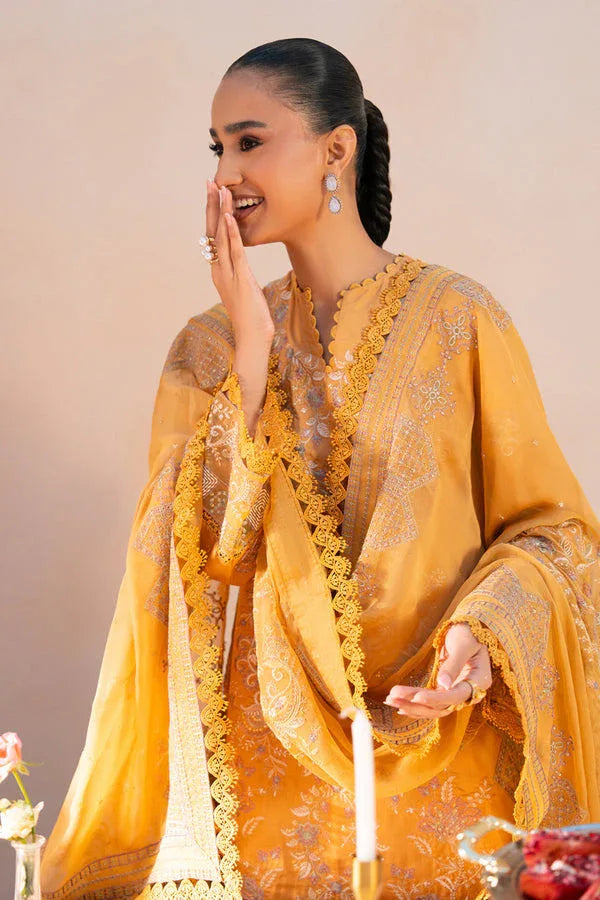 Marjjan | Amani Luxe | MSV-04 B (MUSTARD) - Rang-e-Khaas