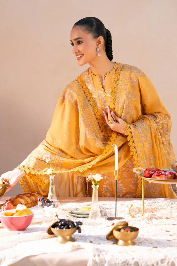 Marjjan | Amani Luxe | MSV-04 B (MUSTARD) - Rang-e-Khaas