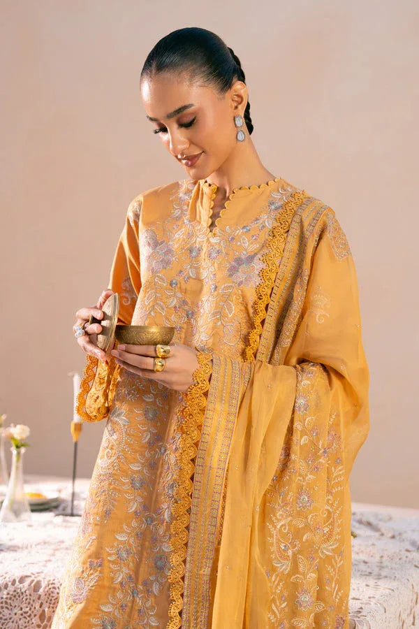 Marjjan | Amani Luxe | MSV-04 B (MUSTARD) - Rang-e-Khaas