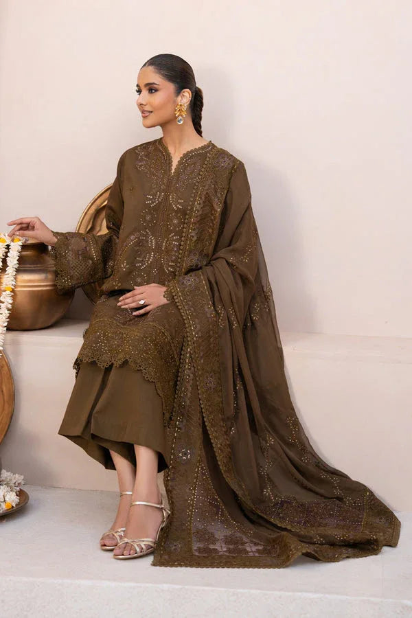 Marjjan | Amani Luxe | MSV-05 A (COFFEE) - Rang-e-Khaas