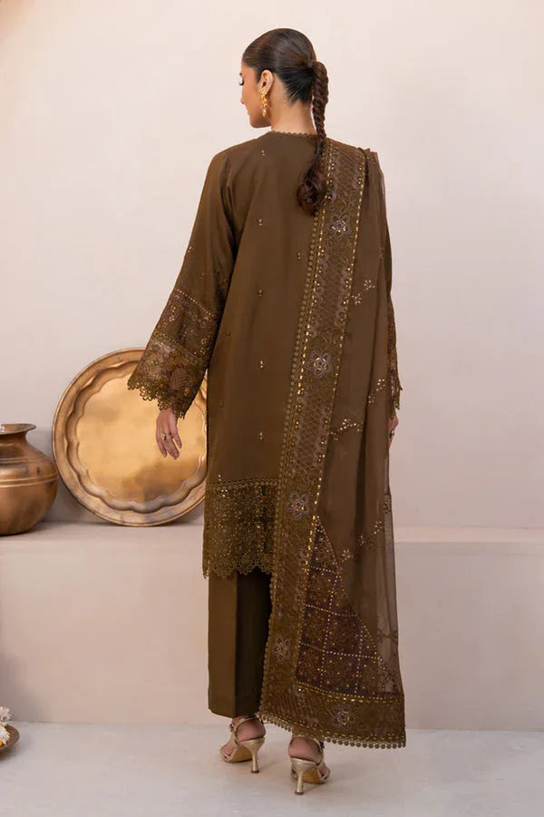 Marjjan | Amani Luxe | MSV-05 A (COFFEE) - Rang-e-Khaas