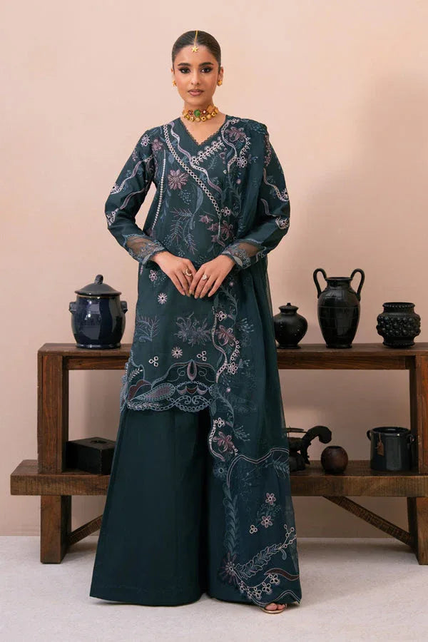 Marjjan | Amani Luxe | MSV-06 A (TEAL) - Rang-e-Khaas