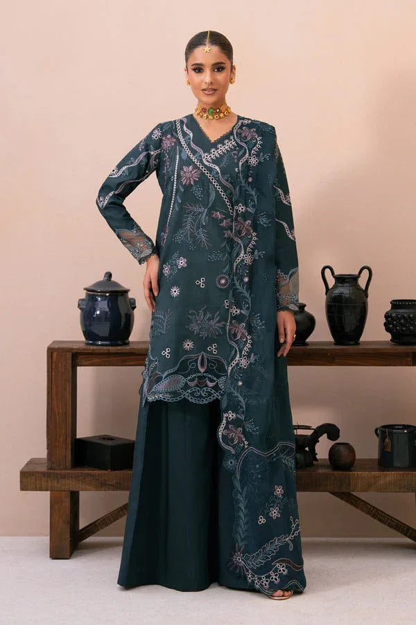 Marjjan | Amani Luxe | MSV-06 A (TEAL) - Rang-e-Khaas