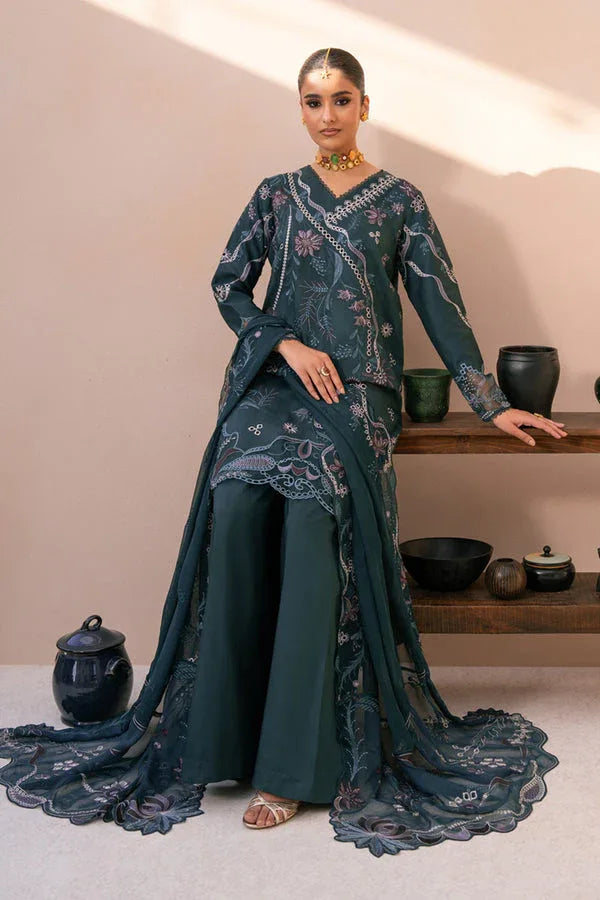 Marjjan | Amani Luxe | MSV-06 A (TEAL) - Rang-e-Khaas