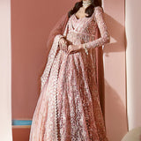 Ayzel Luminara Embroidered Net 3Pc Suit AWF-05 EARL