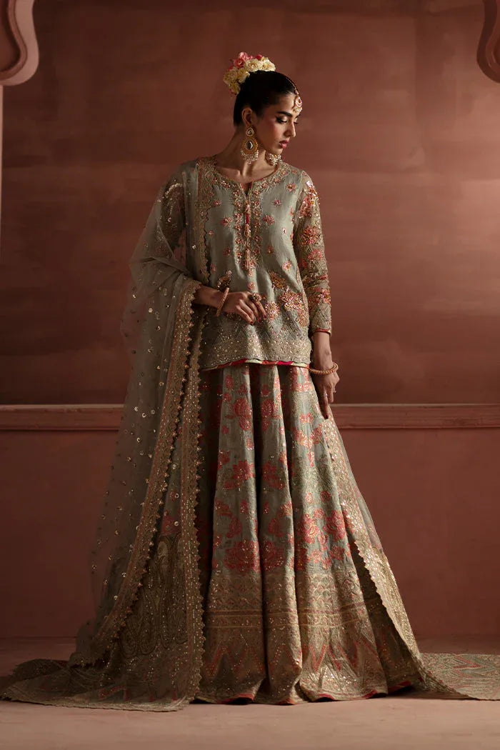 Maryum N Maria | Luxury Silk | RECEPTION FLOWERS - MSS5900 - Rang-e-Khaas