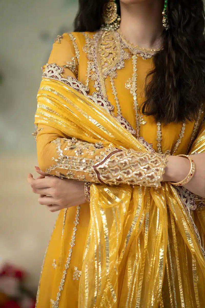 Qalamkar | Dilnaz Wedding Formals | DN-04 KANZA - Rang-e-Khaas