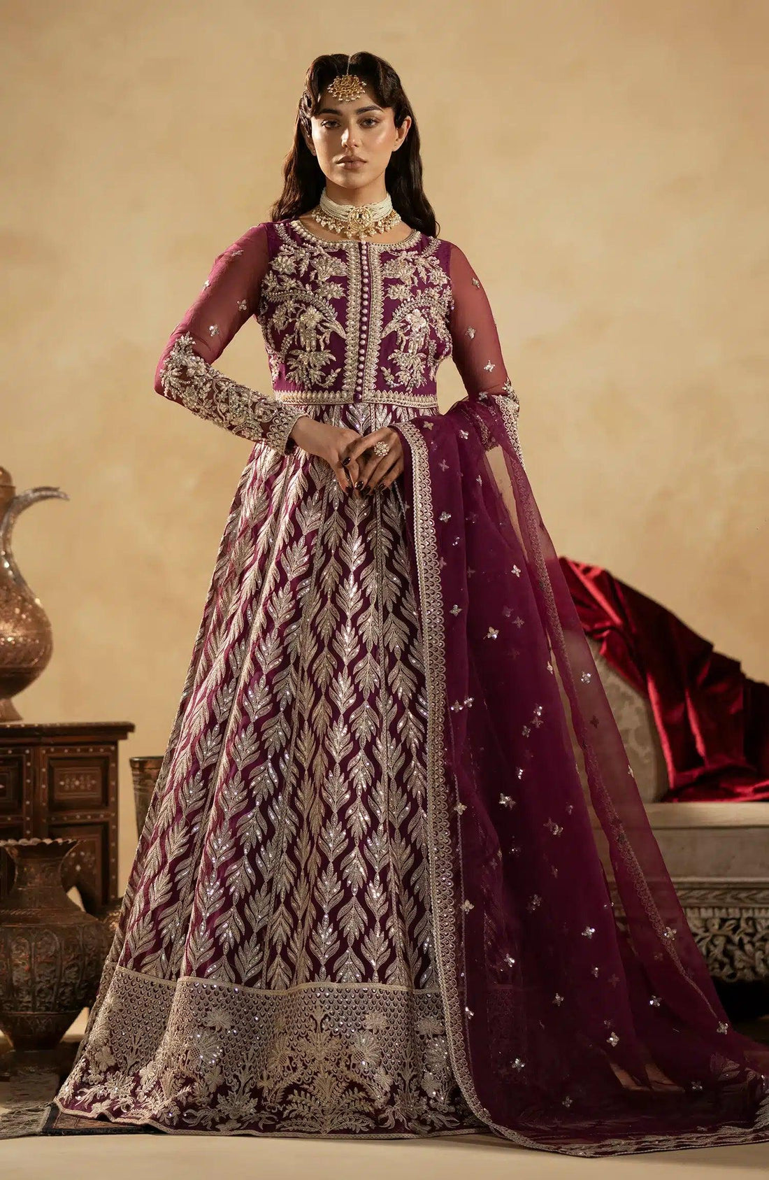 Maryum N Maria | Zamani Beghum Formals 23 | Ametyst-(MW23-512) - Rang-e-Khaas