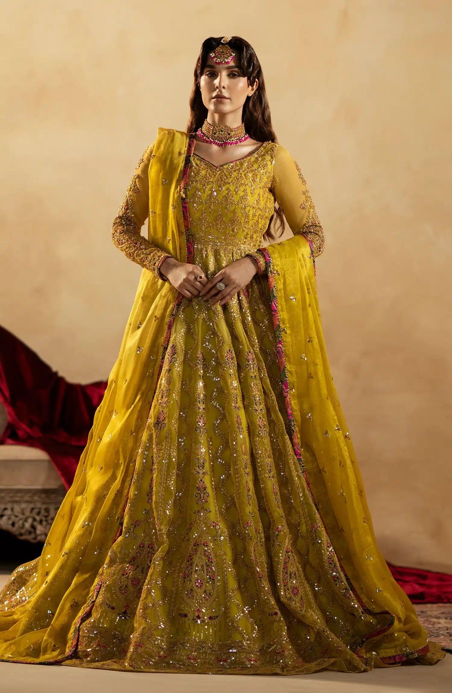 Maryum N Maria | Zamani Beghum Formals 23 | Peridot-(MW23-511) - Rang-e-Khaas