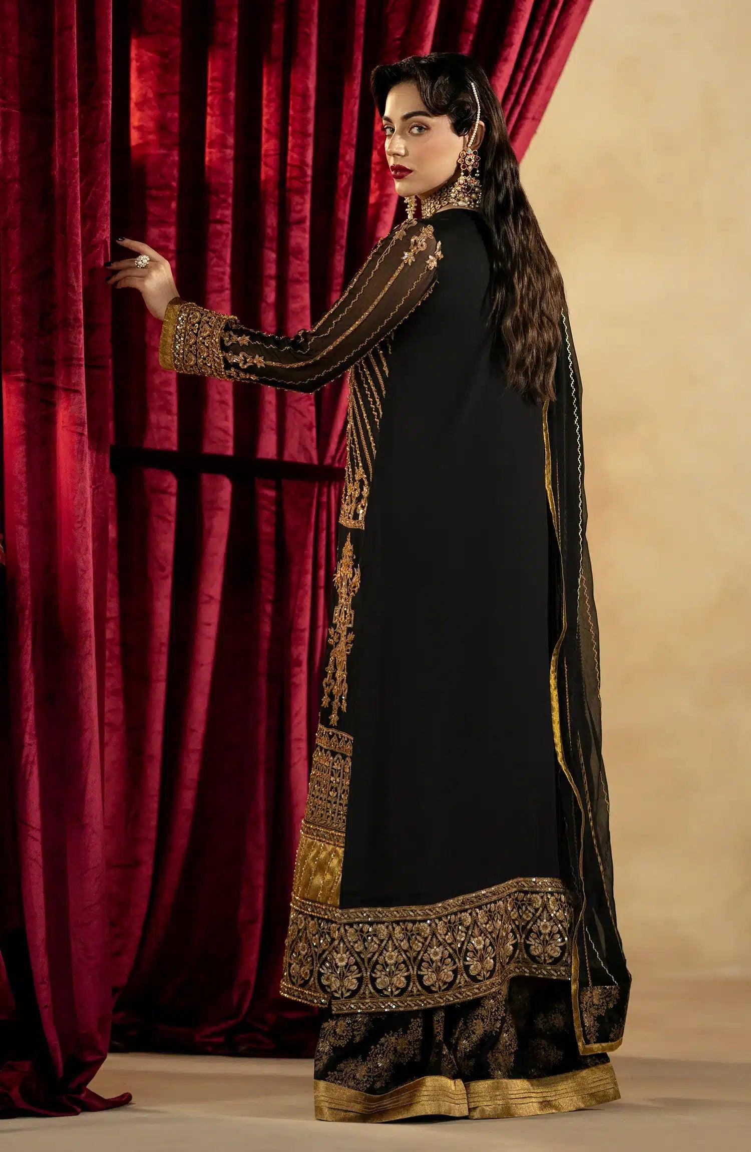 Maryum N Maria | Zamani Beghum Formals 23 | Amber-(MW23-519) - Rang-e-Khaas