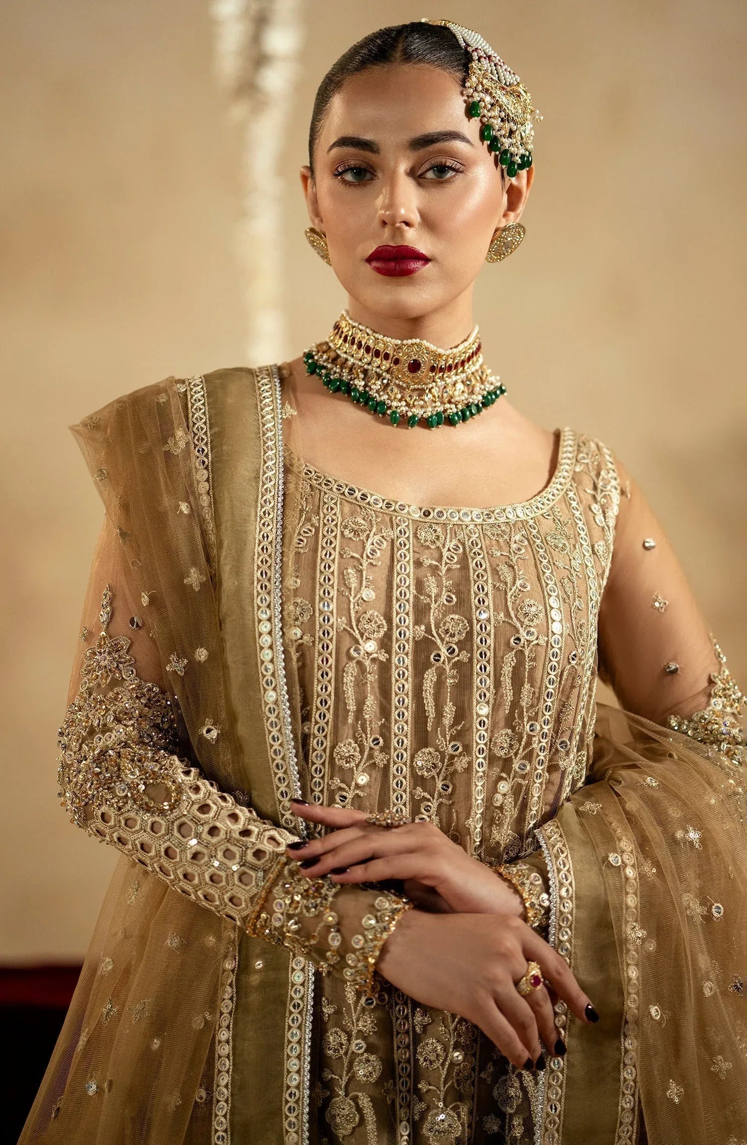 Maryum N Maria | Zamani Beghum Formals 23 | Crystal Quartz-(MW23-520) - Rang-e-Khaas