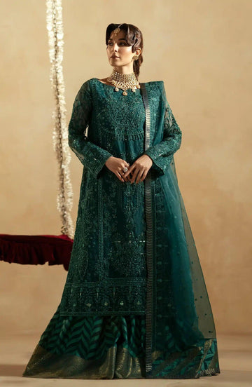 Maryum N Maria | Zamani Beghum Formals 23 | Emerald-(MW23-516) - Rang-e-Khaas