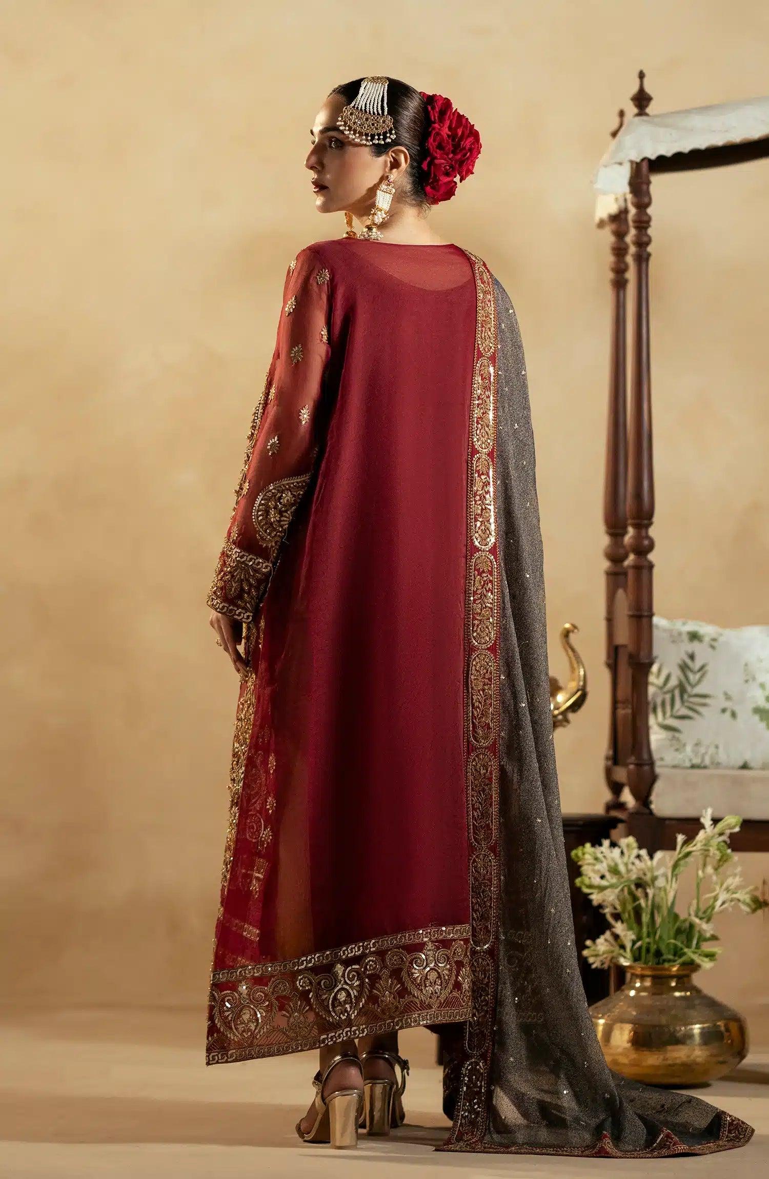 Maryum N Maria | Zamani Beghum Formals 23 | Ruby-(MW23-517) - Rang-e-Khaas