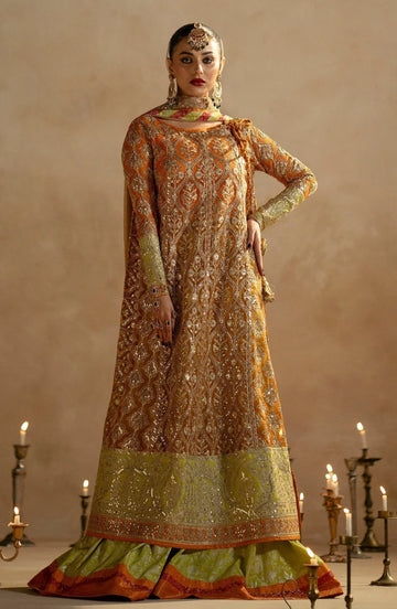 Maryum N Maria | Zamani Beghum Formals 23 | Citrine-(MW23-515) - Rang-e-Khaas