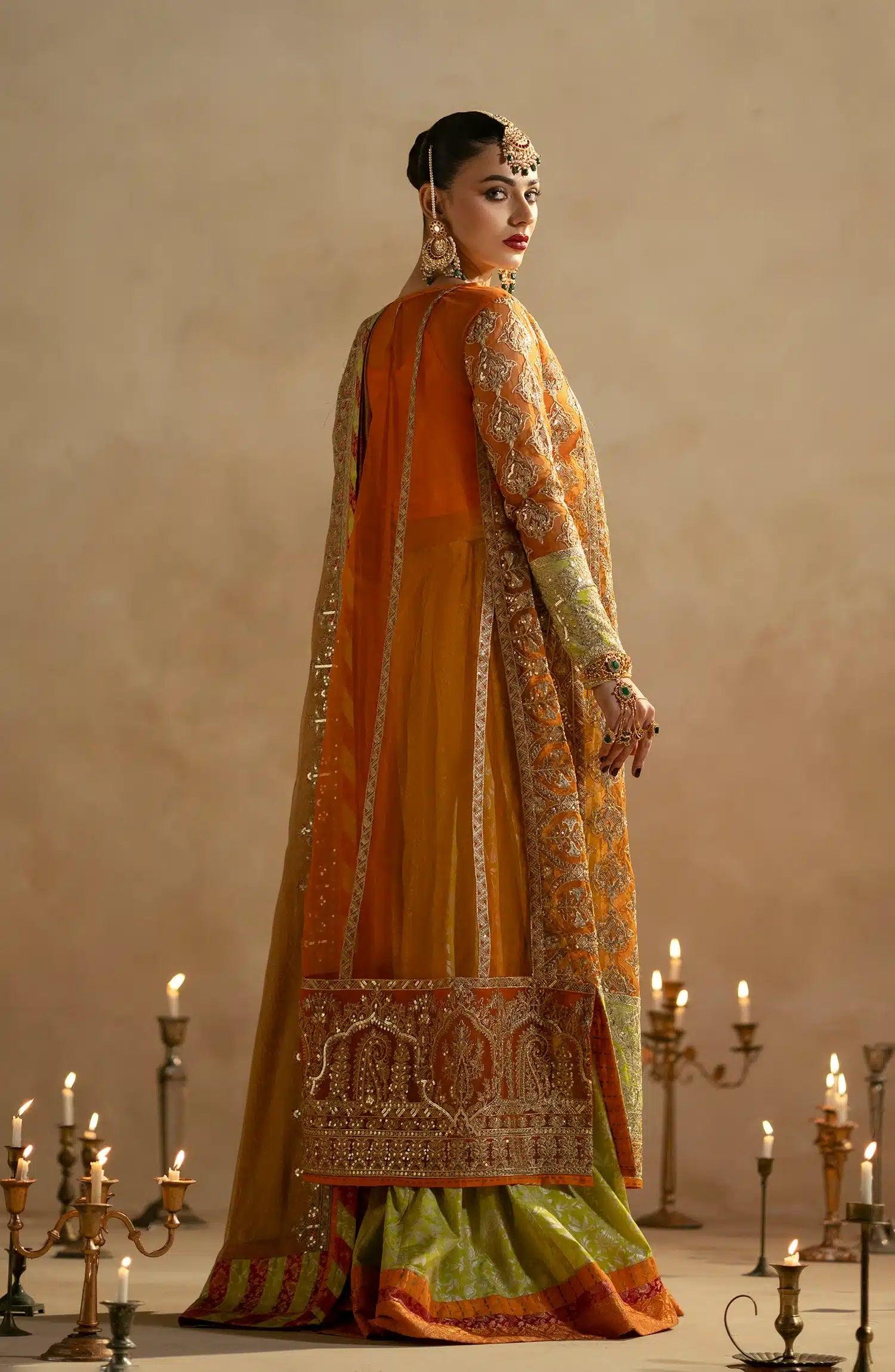 Maryum N Maria | Zamani Beghum Formals 23 | Citrine-(MW23-515) - Rang-e-Khaas