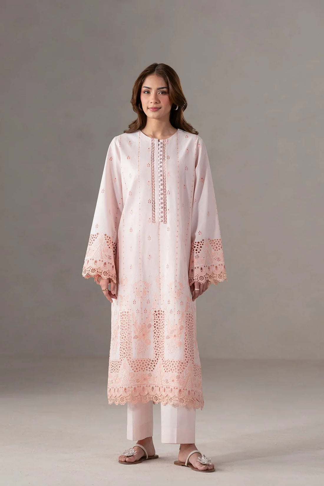 Akbar Aslam | Pret Lawn | Eloura - Rang-e-Khaas