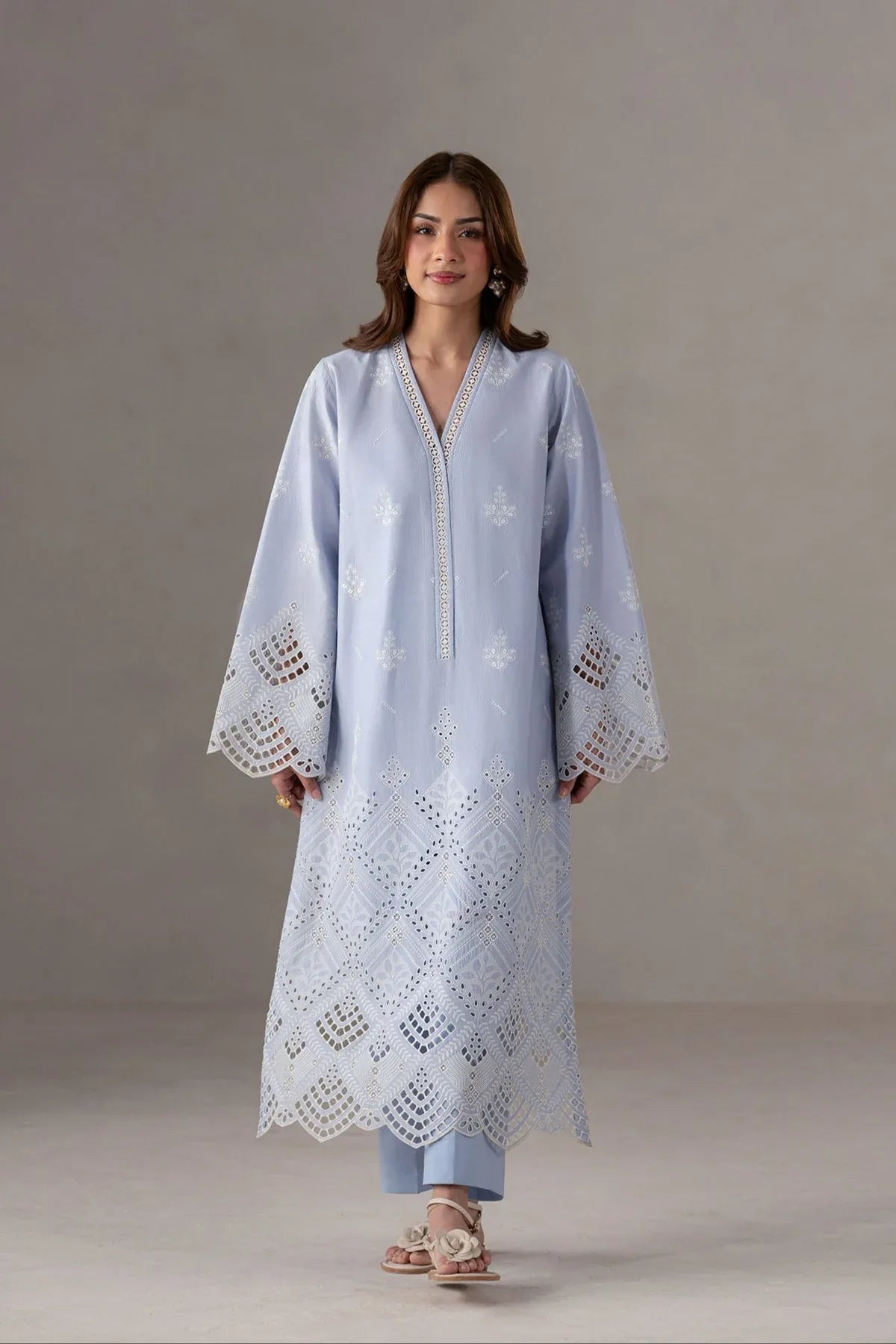 Akbar Aslam | Pret Lawn | Misty - Rang-e-Khaas