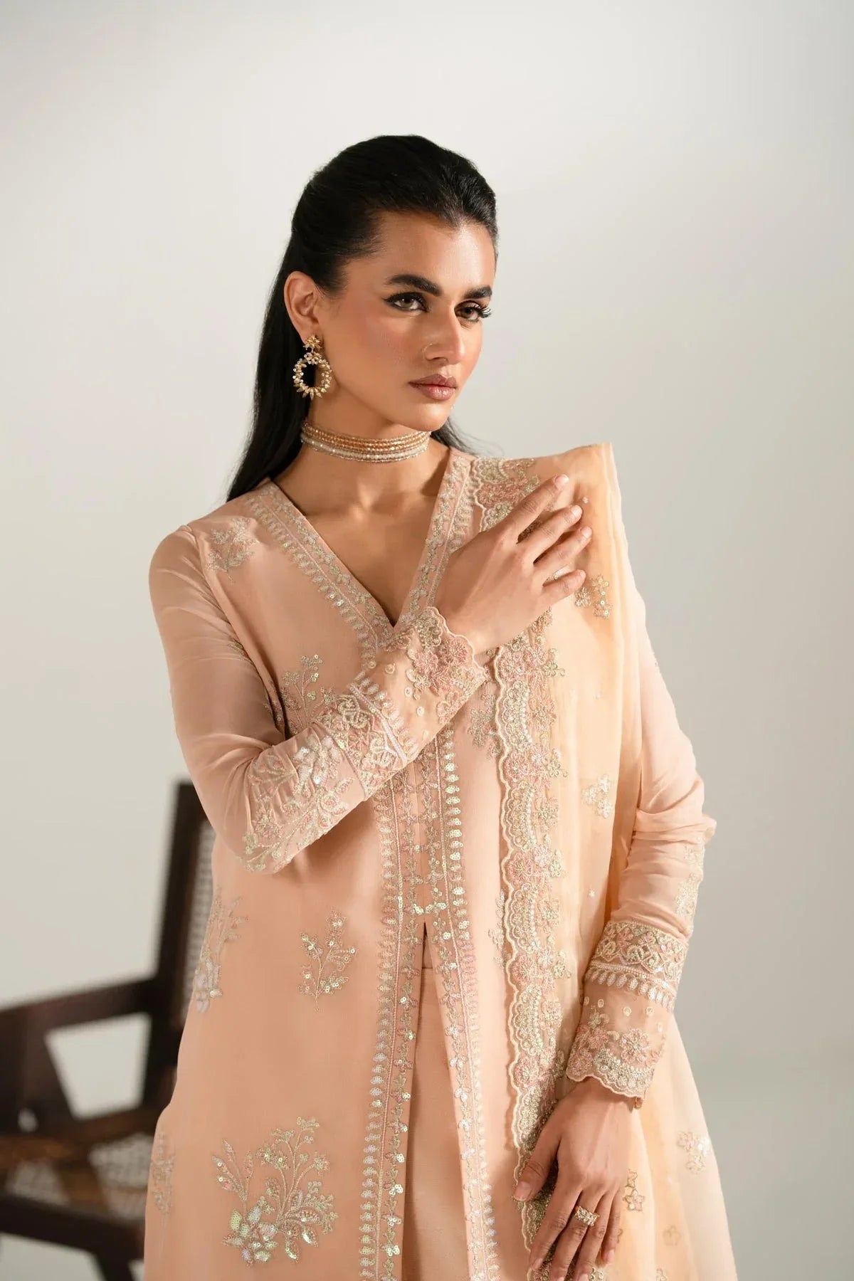 Akbar Aslam | Formal Pret | Zuhra - Rang-e-Khaas