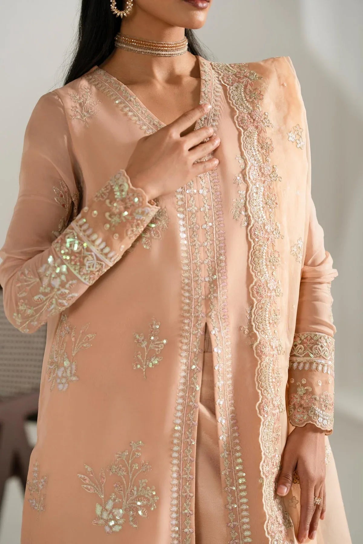 Akbar Aslam | Formal Pret | Zuhra - Rang-e-Khaas