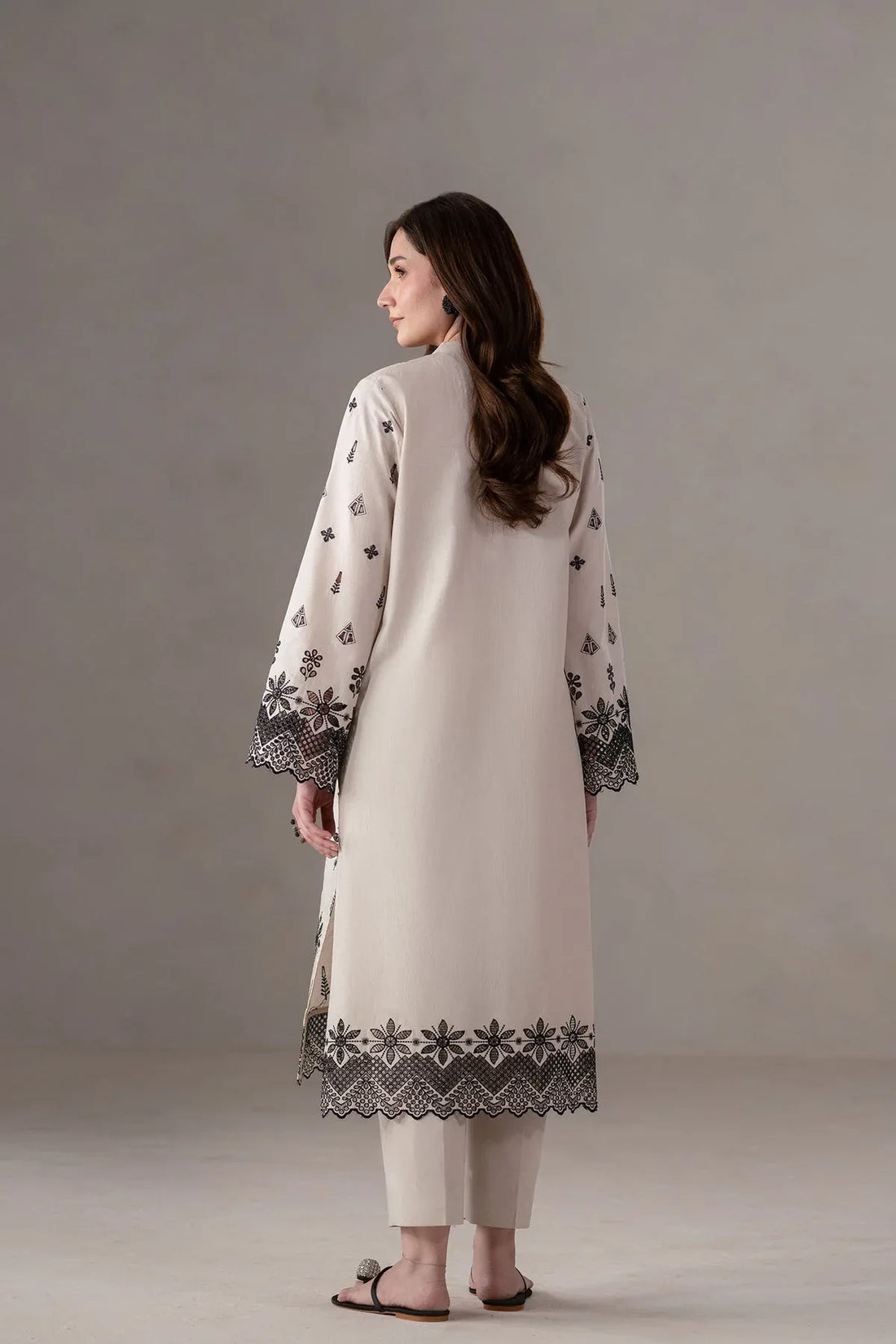 Akbar Aslam | Pret Lawn | Slate - Rang-e-Khaas