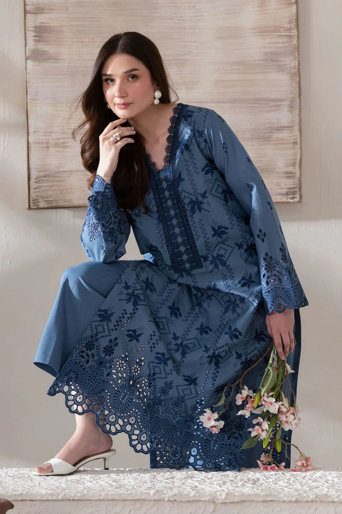 Akbar Aslam | Pret Lawn | Aven - Rang-e-Khaas