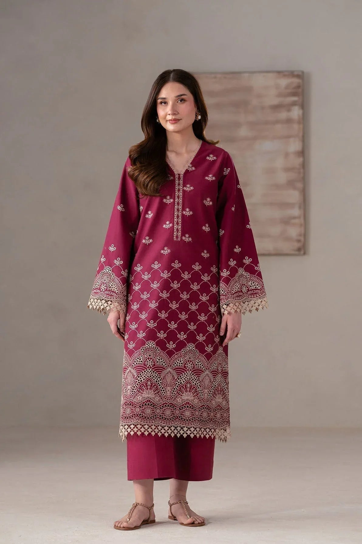 Akbar Aslam | Pret Lawn | Raven - Rang-e-Khaas