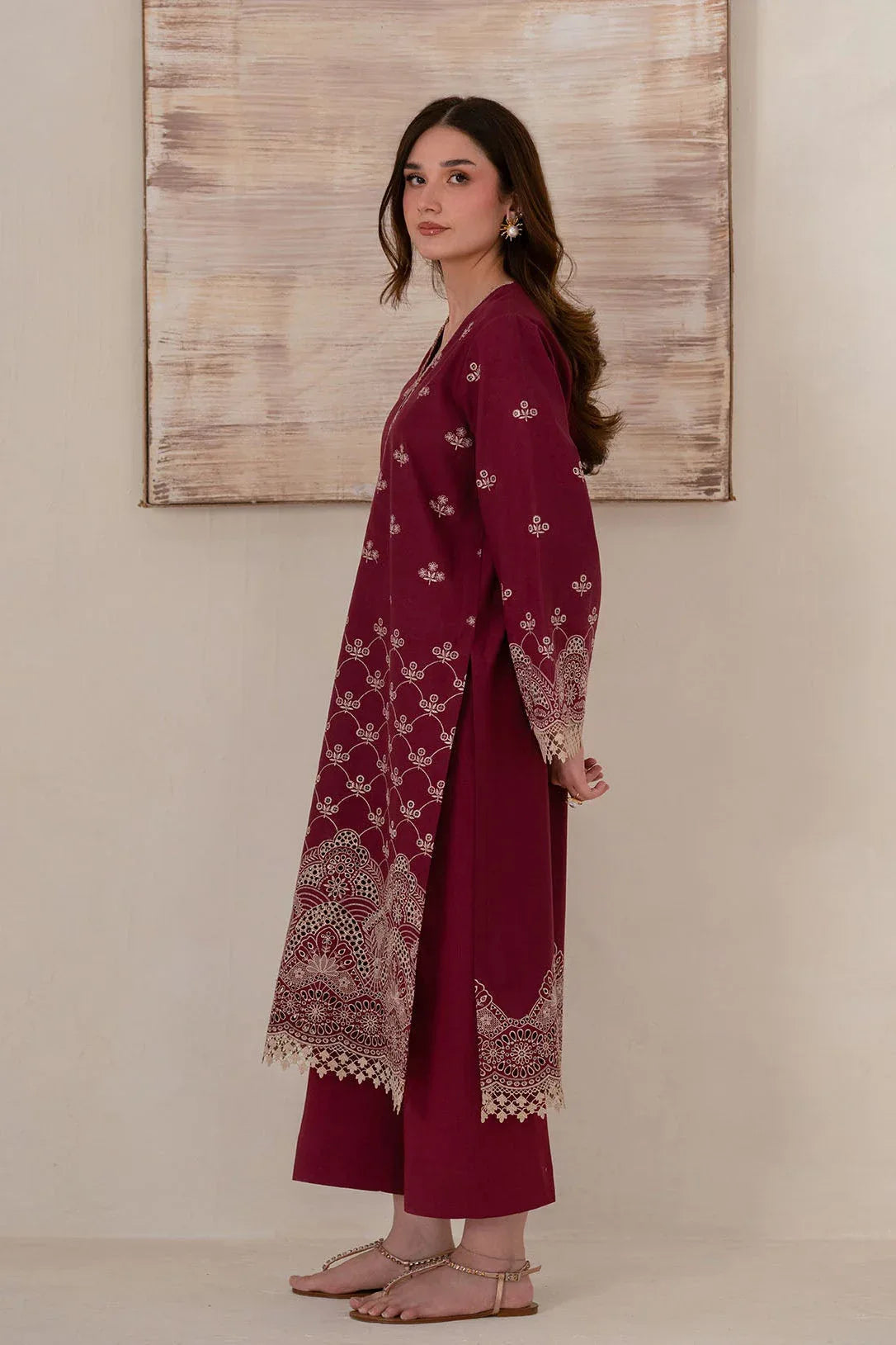 Akbar Aslam | Pret Lawn | Raven - Rang-e-Khaas