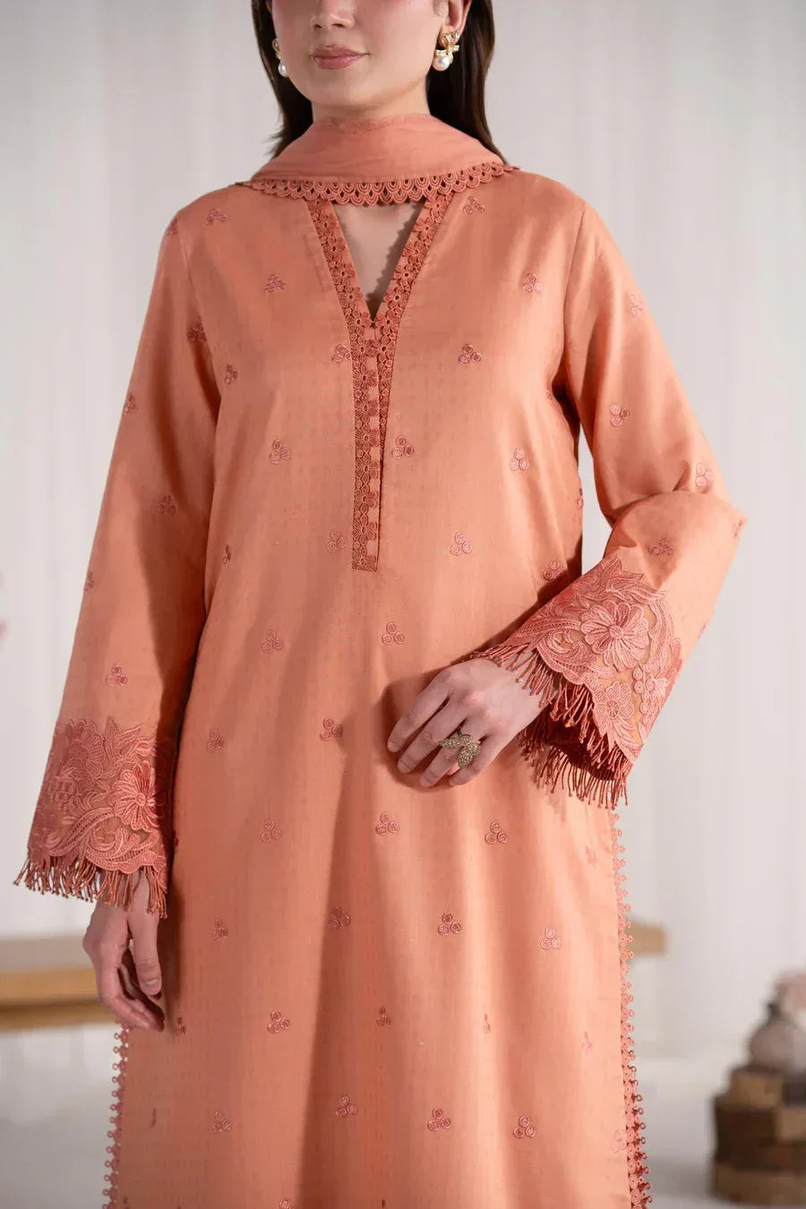 Akbar Aslam | Pret Lawn | Virelle - Rang-e-Khaas
