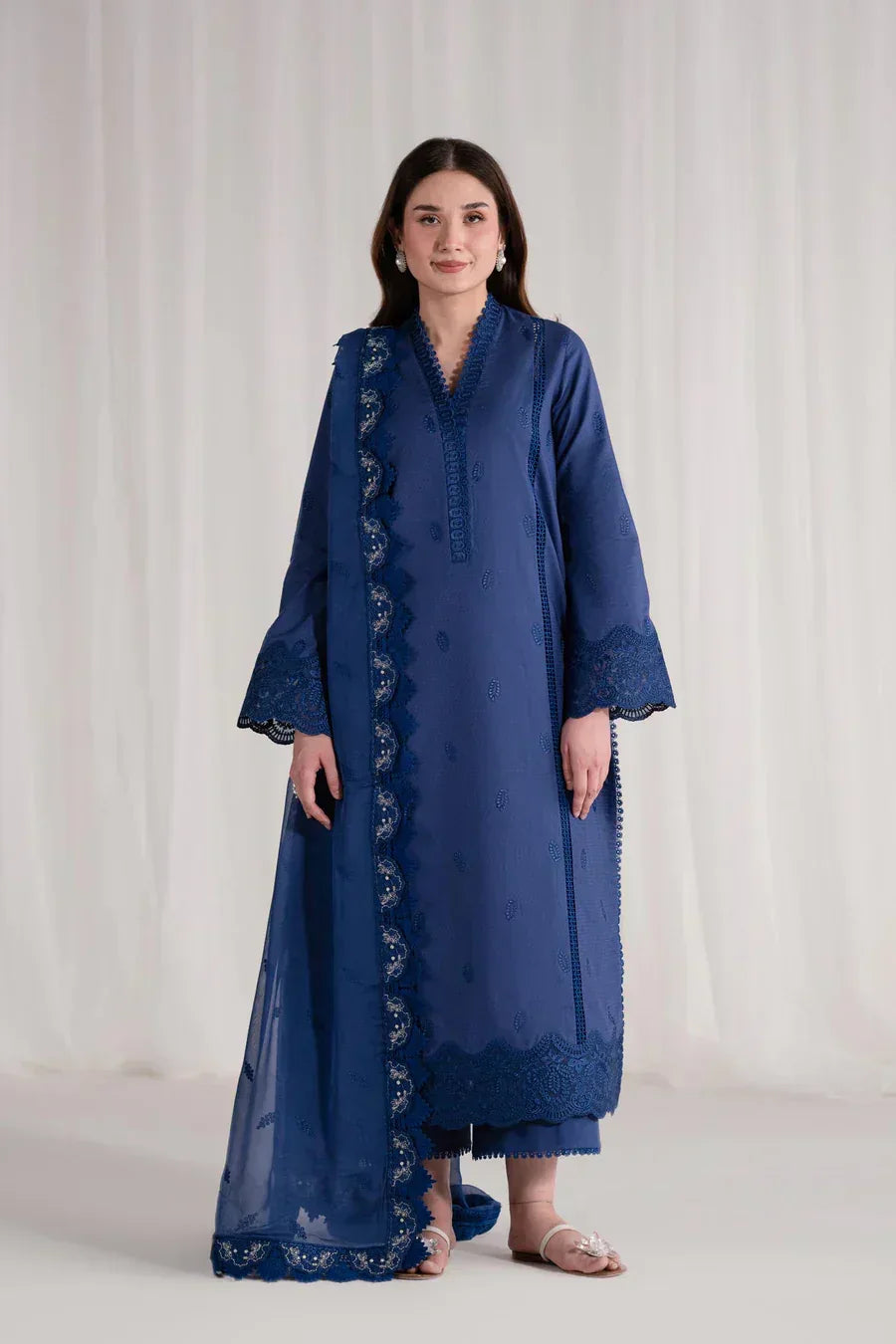 Akbar Aslam | Pret Lawn | Vesper - Rang-e-Khaas