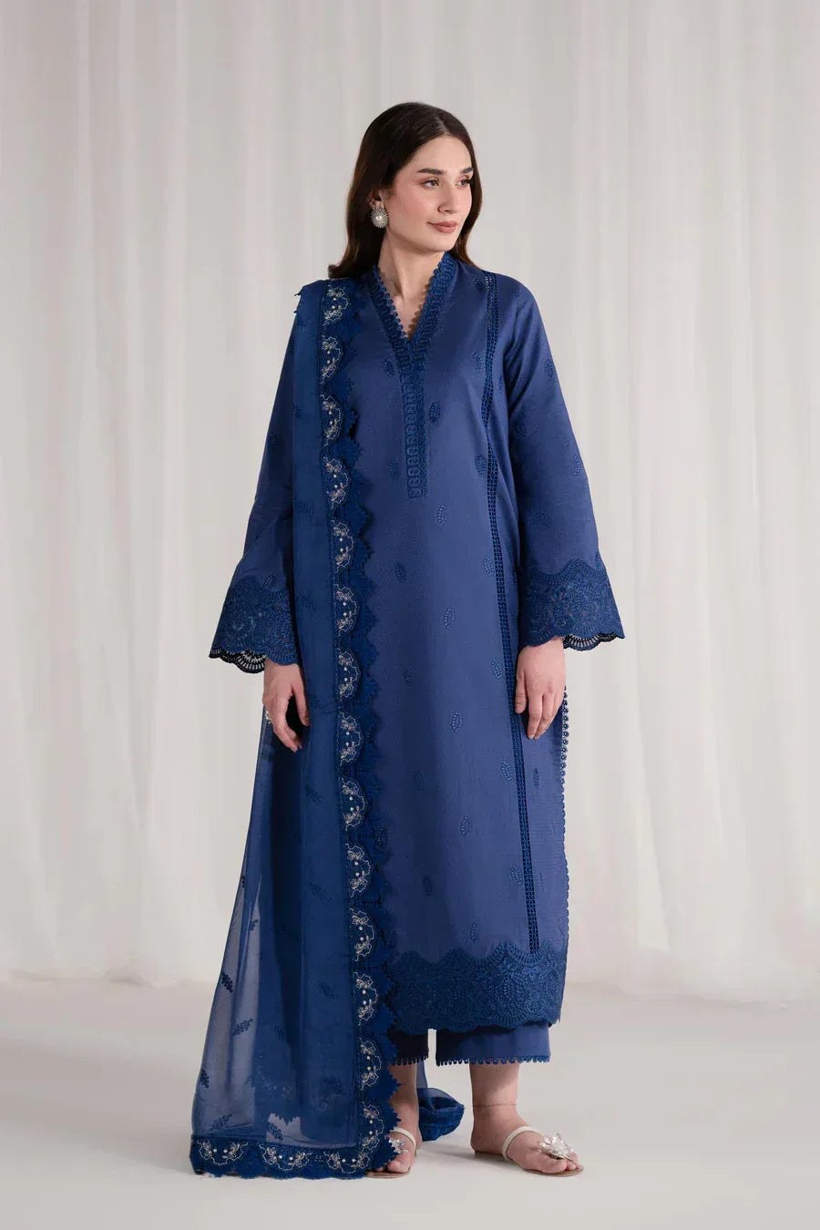 Akbar Aslam | Pret Lawn | Vesper - Rang-e-Khaas