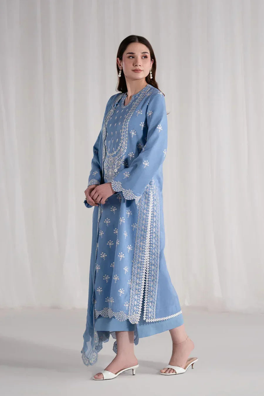 Akbar Aslam | Pret Lawn | Vienne - Rang-e-Khaas