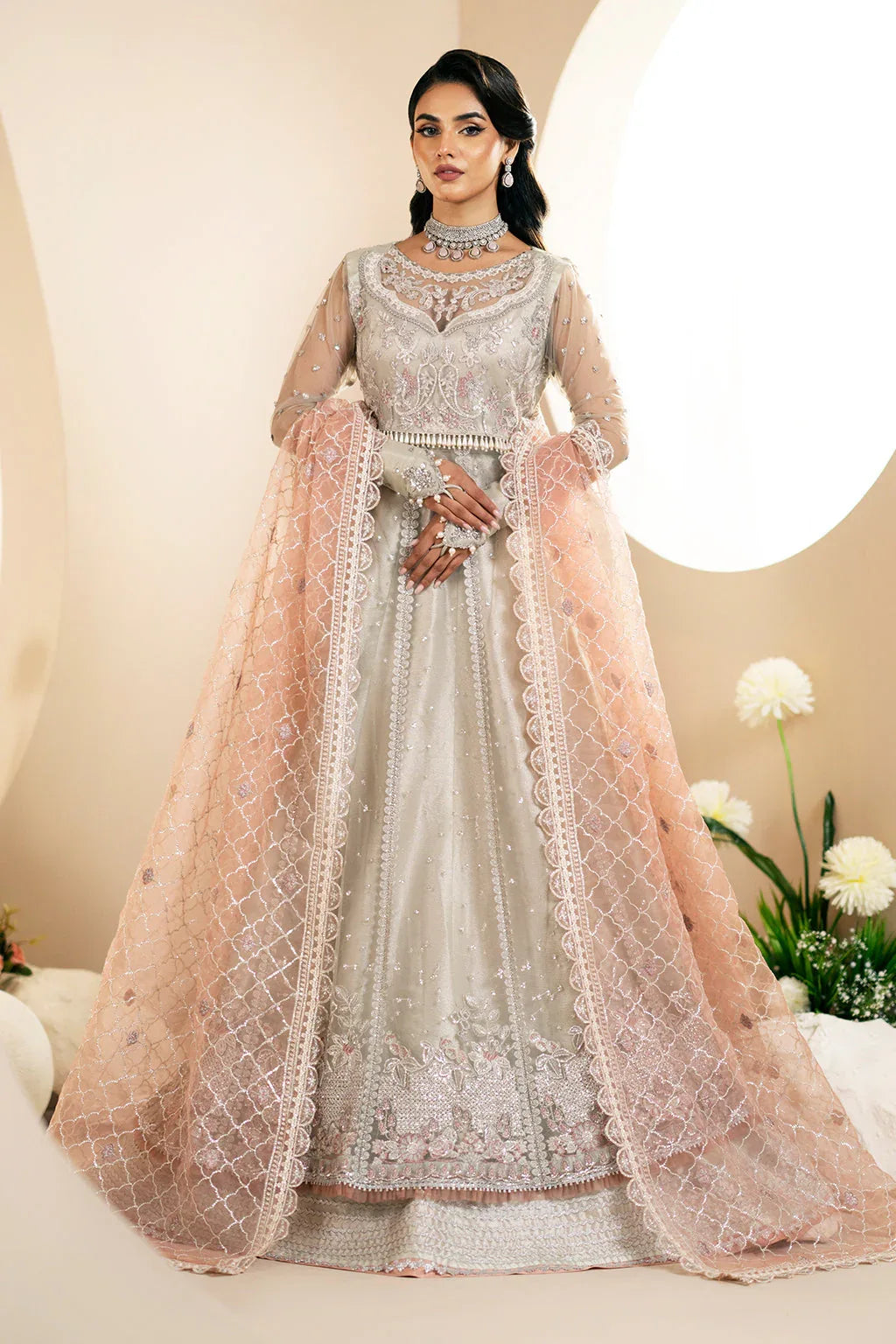AJR Couture | Festive Formals 24 | Magnolia - Rang-e-Khaas