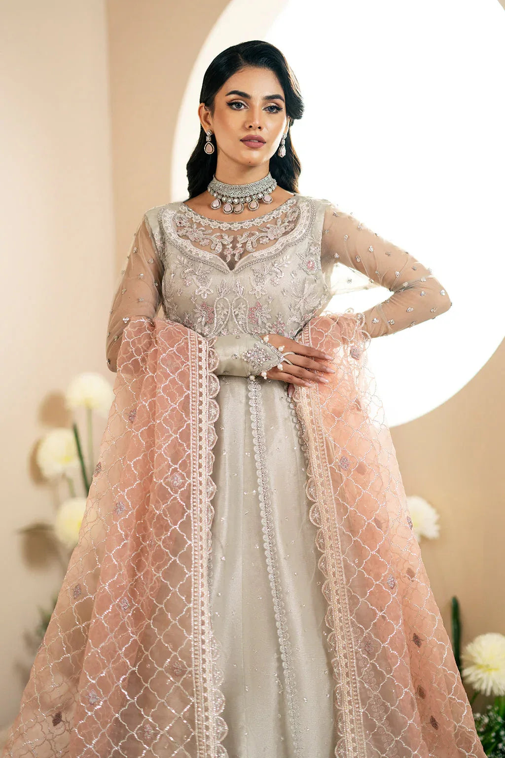 AJR Couture | Festive Formals 24 | Magnolia - Rang-e-Khaas