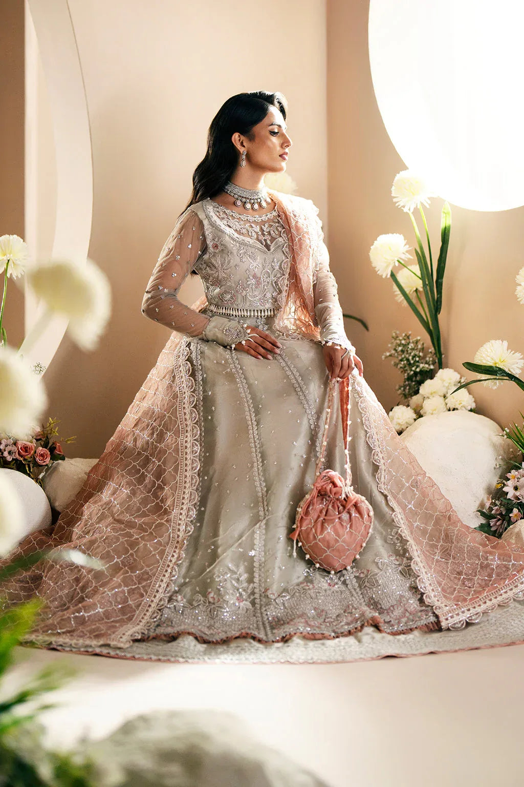 AJR Couture | Festive Formals 24 | Magnolia - Rang-e-Khaas