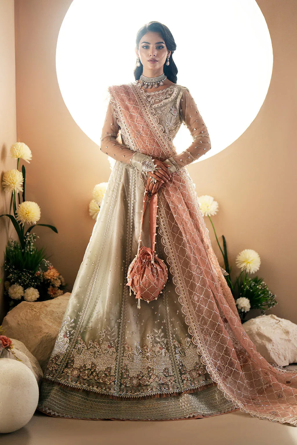 AJR Couture | Festive Formals 24 | Magnolia - Rang-e-Khaas